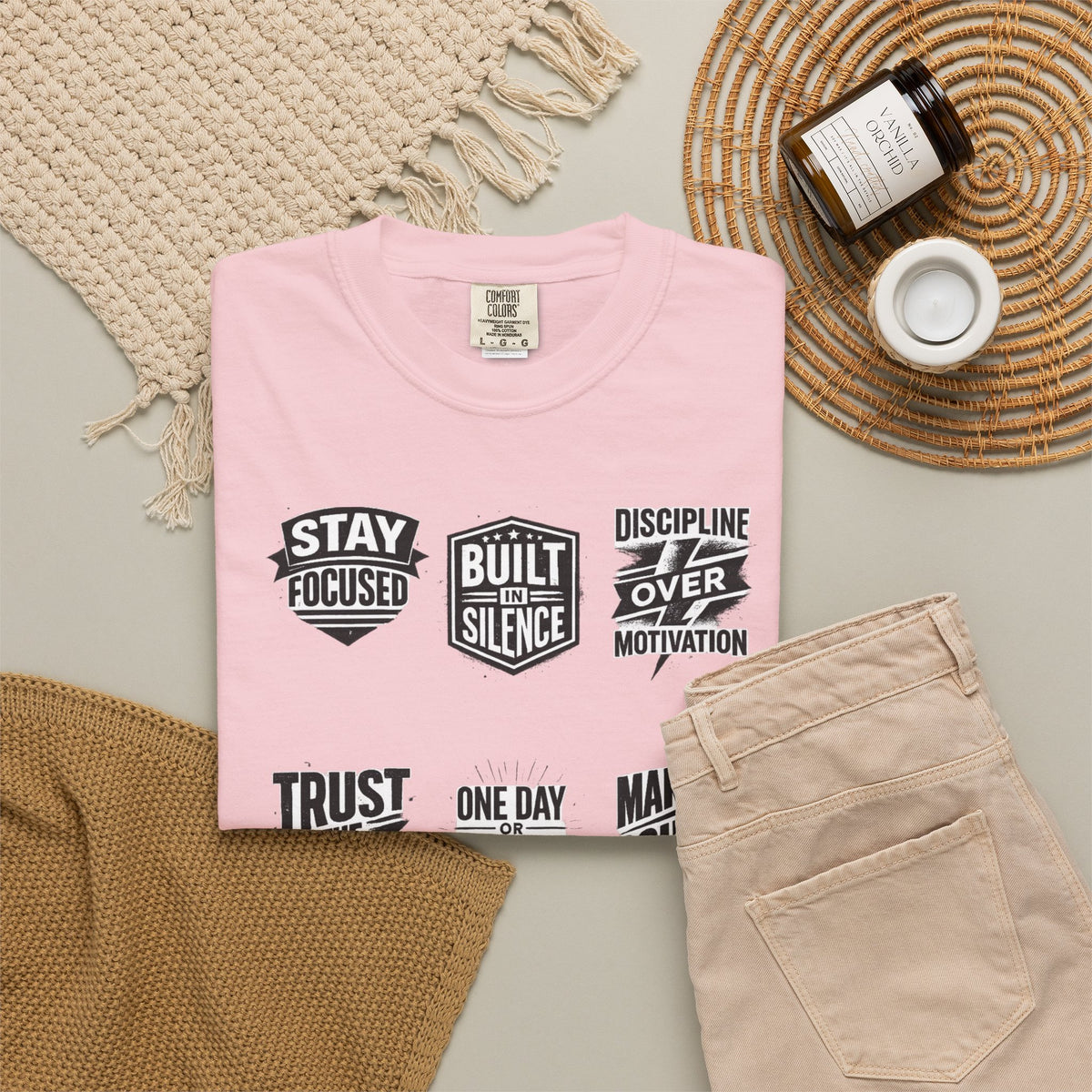Stay Focused T-Shirt — Motivational Graphic Tee