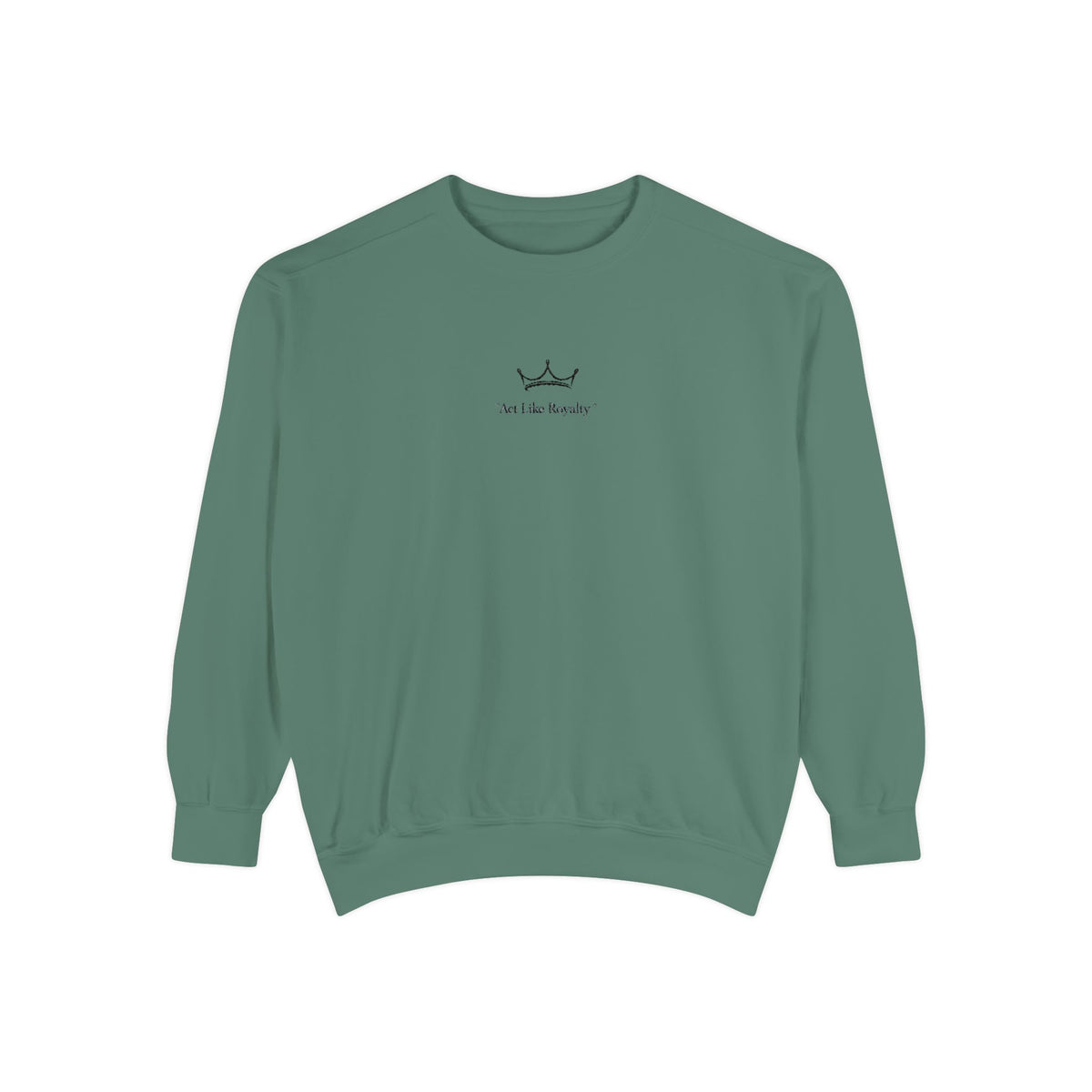 Minimal Sailboat Crewneck Sweatshirt — 'Sail the Sea' Graphic