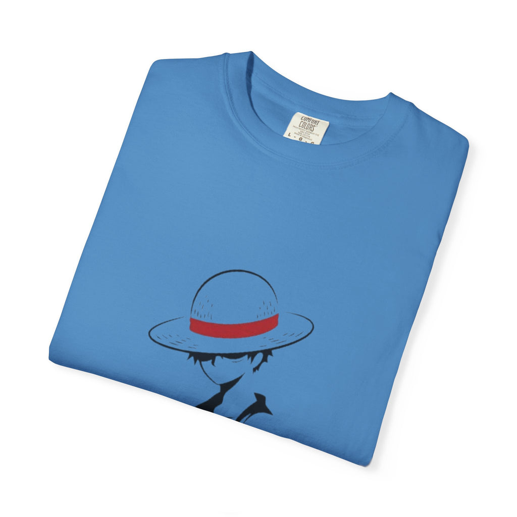 Minimal Straw Hat Silhouette T-Shirt