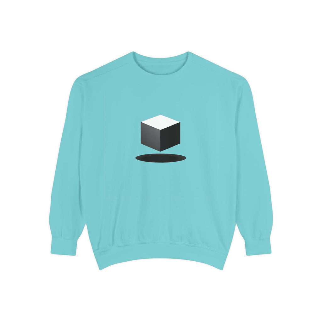 Minimalist Book Logo Sweatshirt — Reading Club Graphic Crewneck
