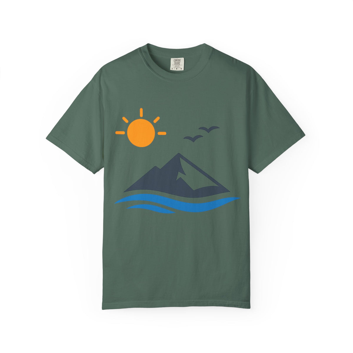 Mountain Sunrise T-Shirt — Scenic Outdoor Graphic Tee