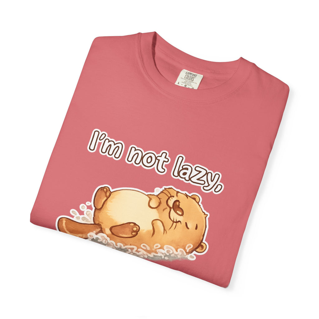 Funny 'I'm Not Lazy, I'm in Energy Saving Mode' T-Shirt