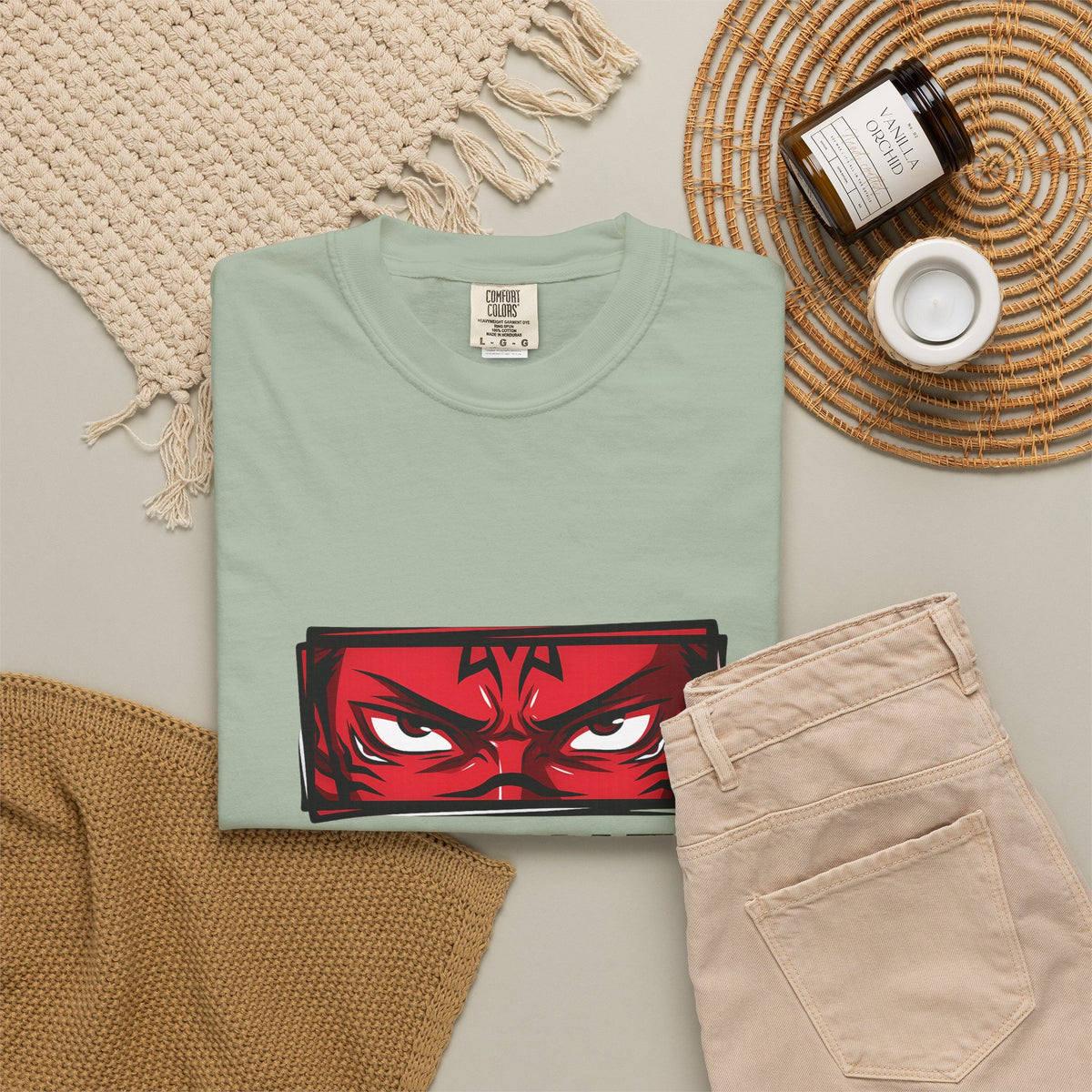 Dominate Red Eyes Graphic T-Shirt