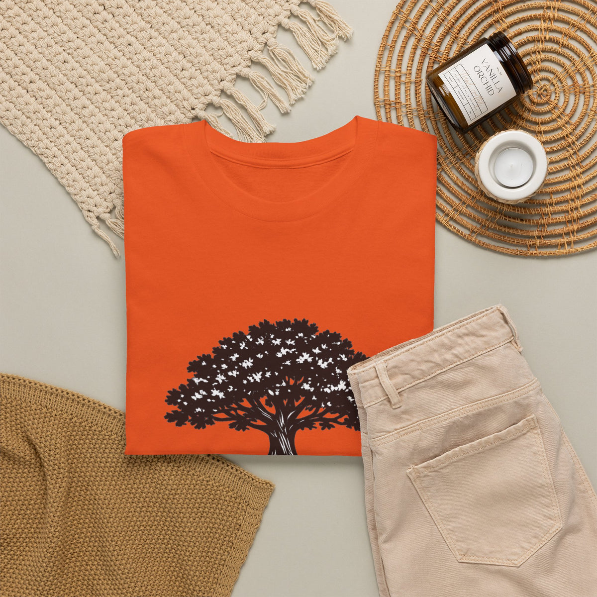 Tree of Growth T-Shirt — "Grow Through What You Go Through" Inspirational Tee