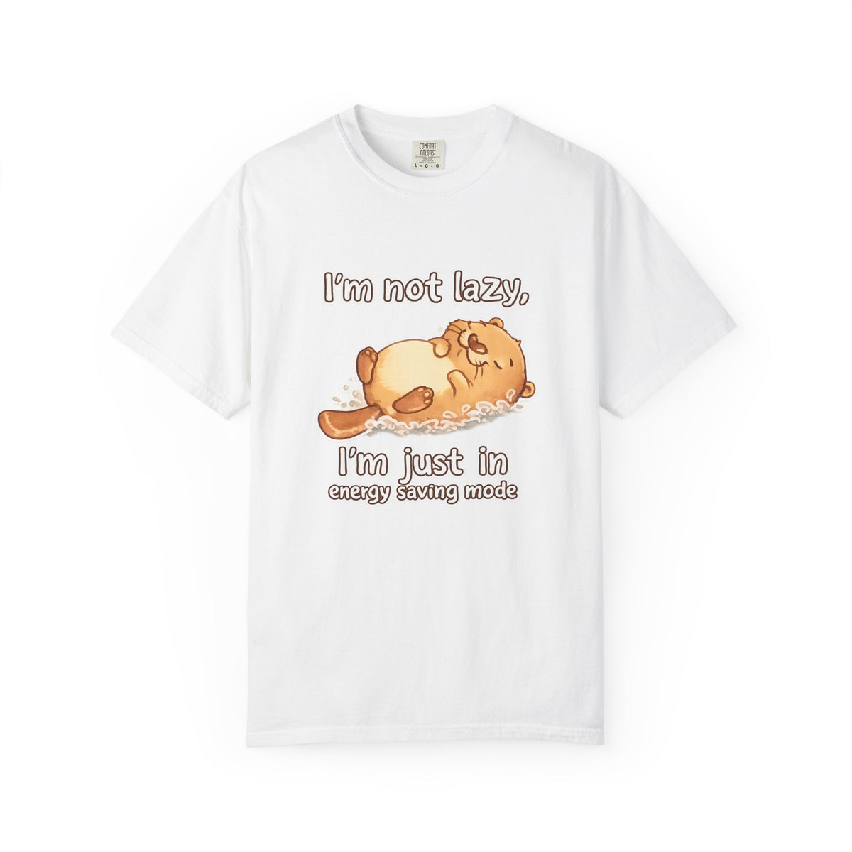 Funny 'I'm Not Lazy, I'm in Energy Saving Mode' T-Shirt