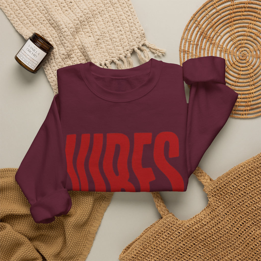 Vibes Distorted Crewneck Sweatshirt