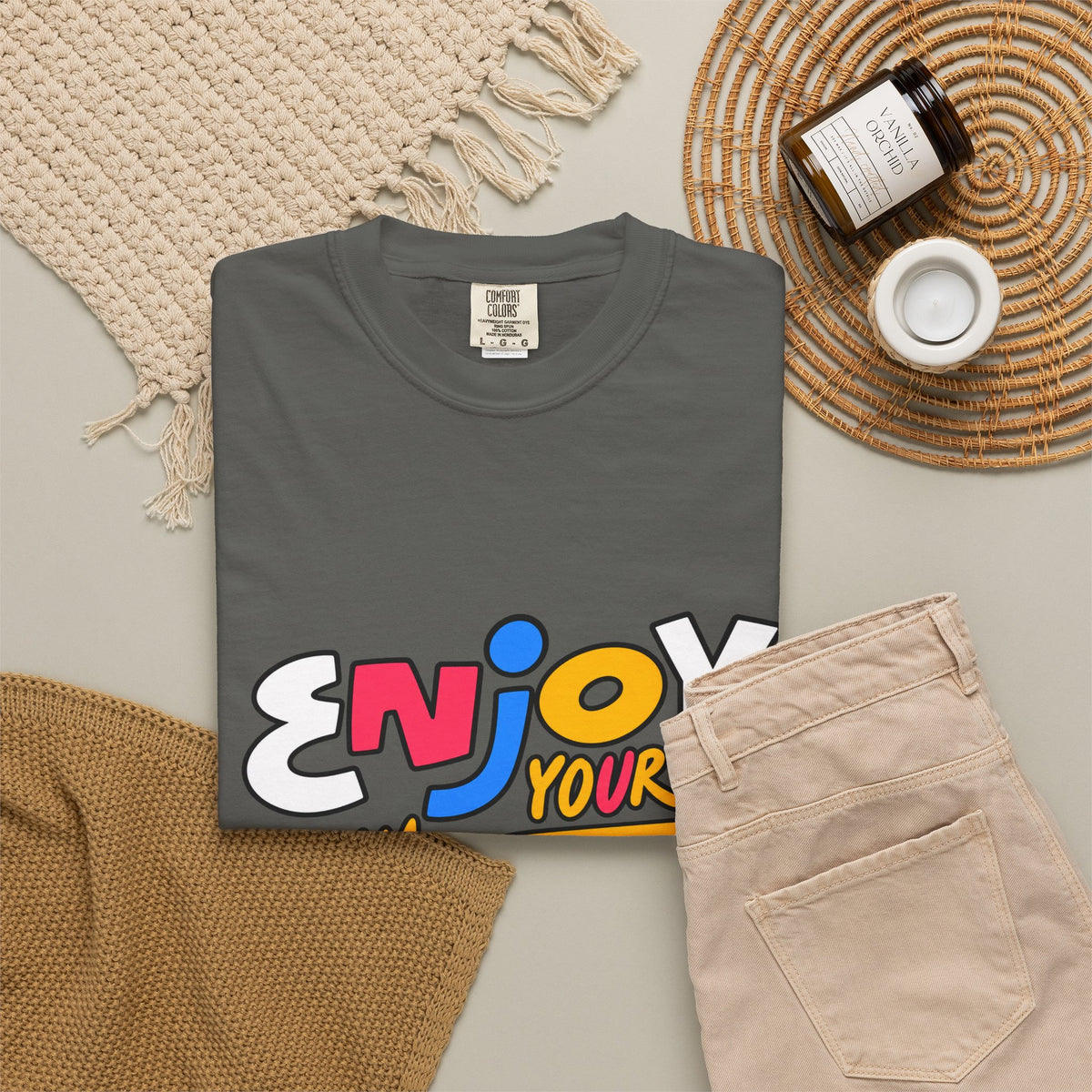 Enjoy Your Life Graphic T-Shirt
