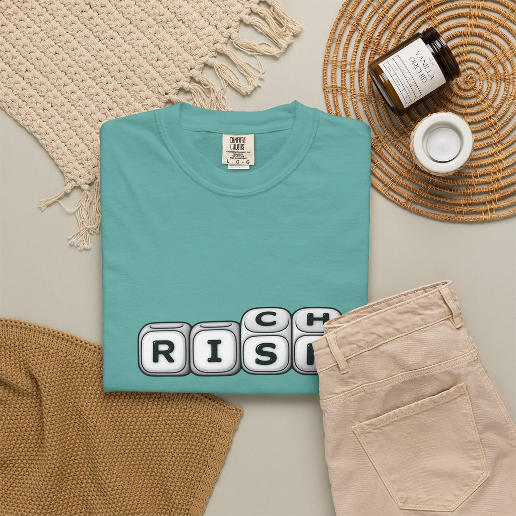 T-Shirt — 'RISK' Dice Block Graphic Tee