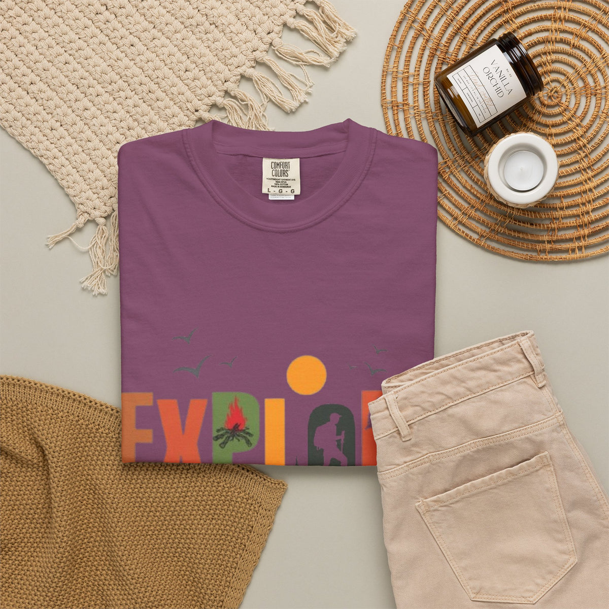 Explore Adventure T-Shirt — Outdoor Nature Graphic Tee