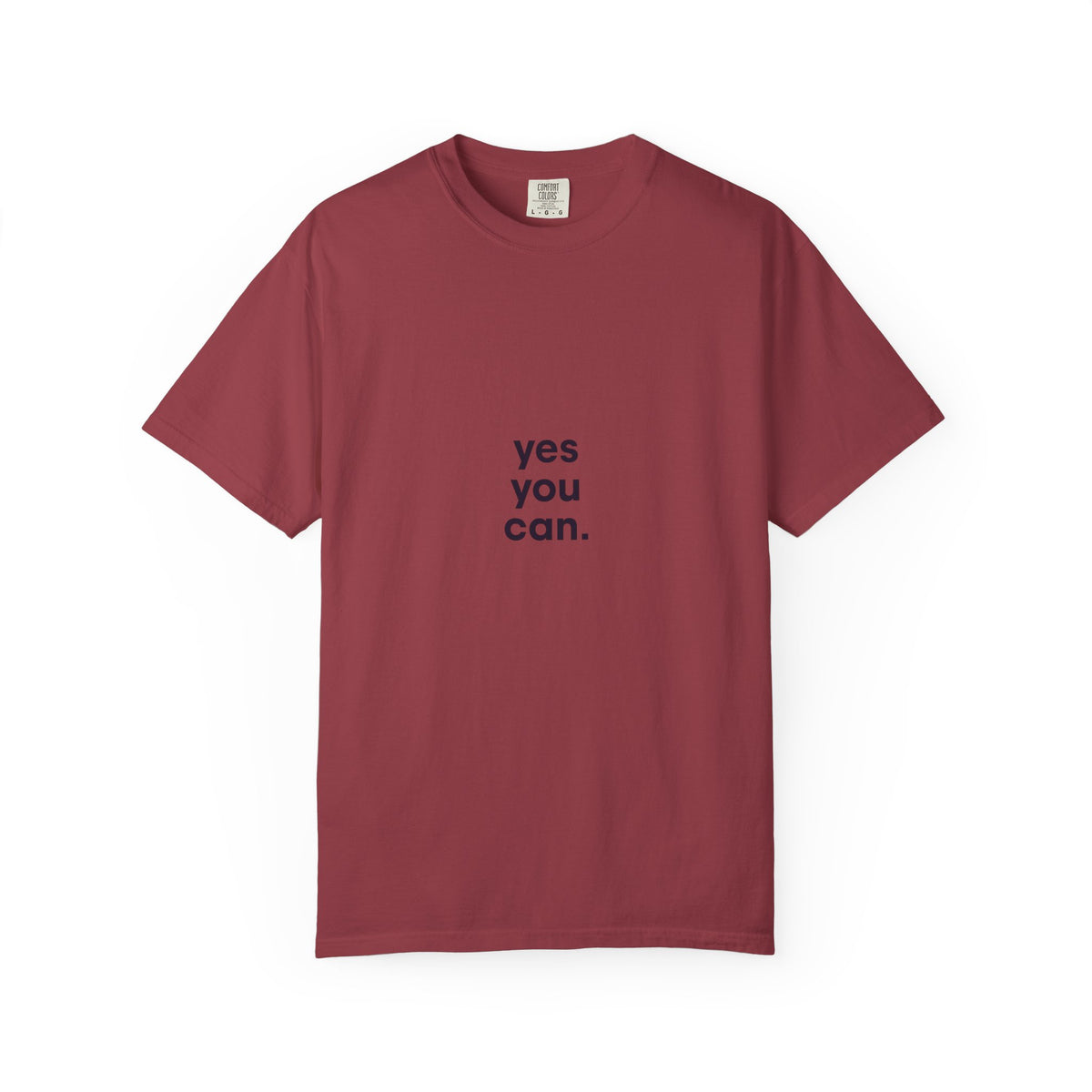 Yes You Can T-Shirt — Minimal Motivational Tee