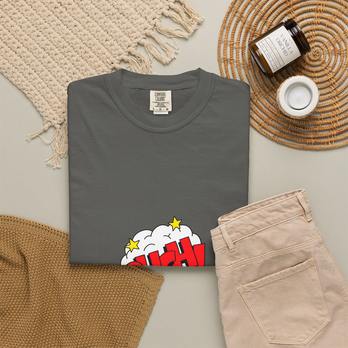 Ouch! Comic Pop Art T-Shirt
