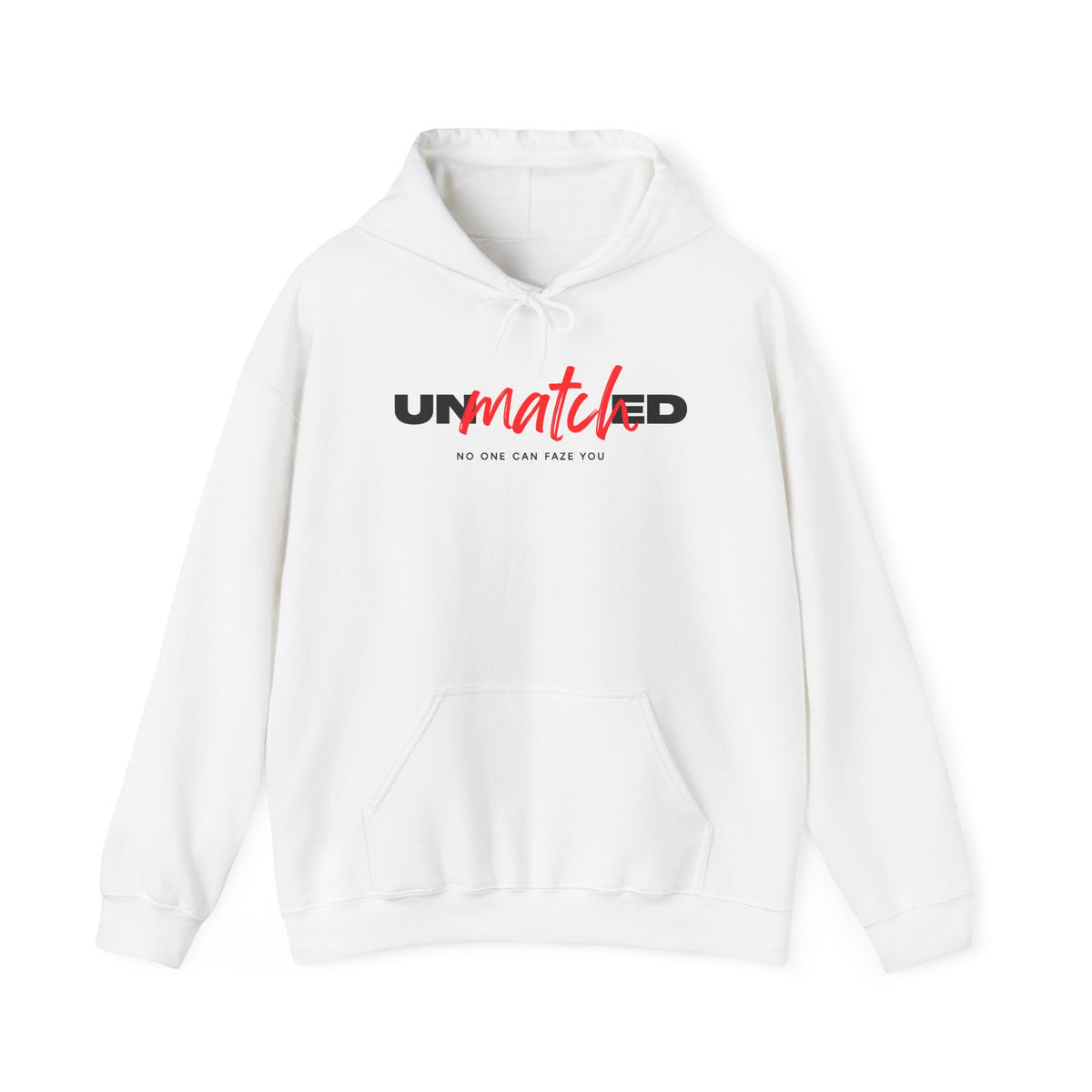 Unmatched Hoodie - Bold Script Logo Pullover