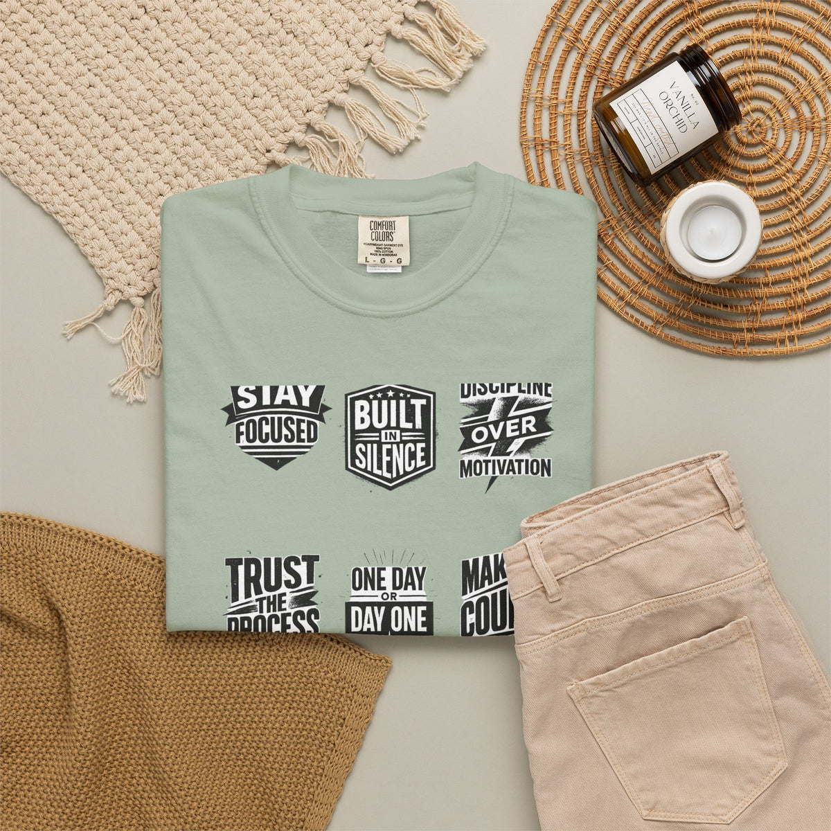 Trust The Process T-Shirt — Motivational Graphic Tee