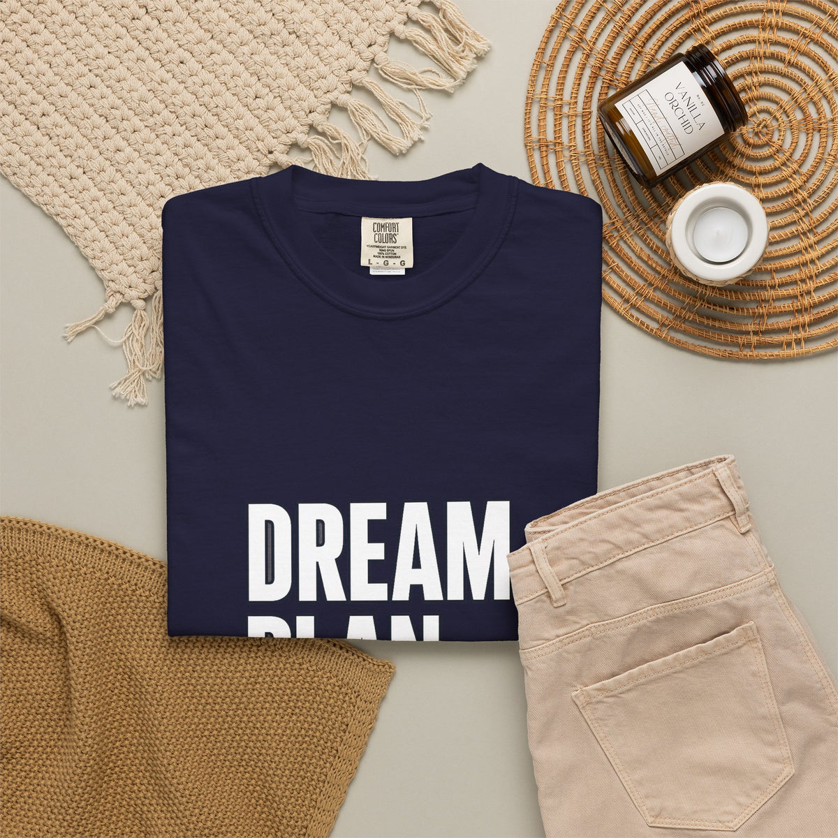 Dream. Plan. Execute. T-Shirt — Motivational Graphic Tee