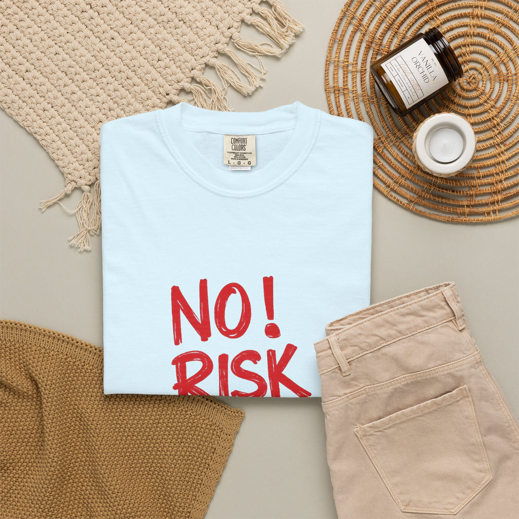 No Risk No Story T-Shirt — Motivational Graphic Tee