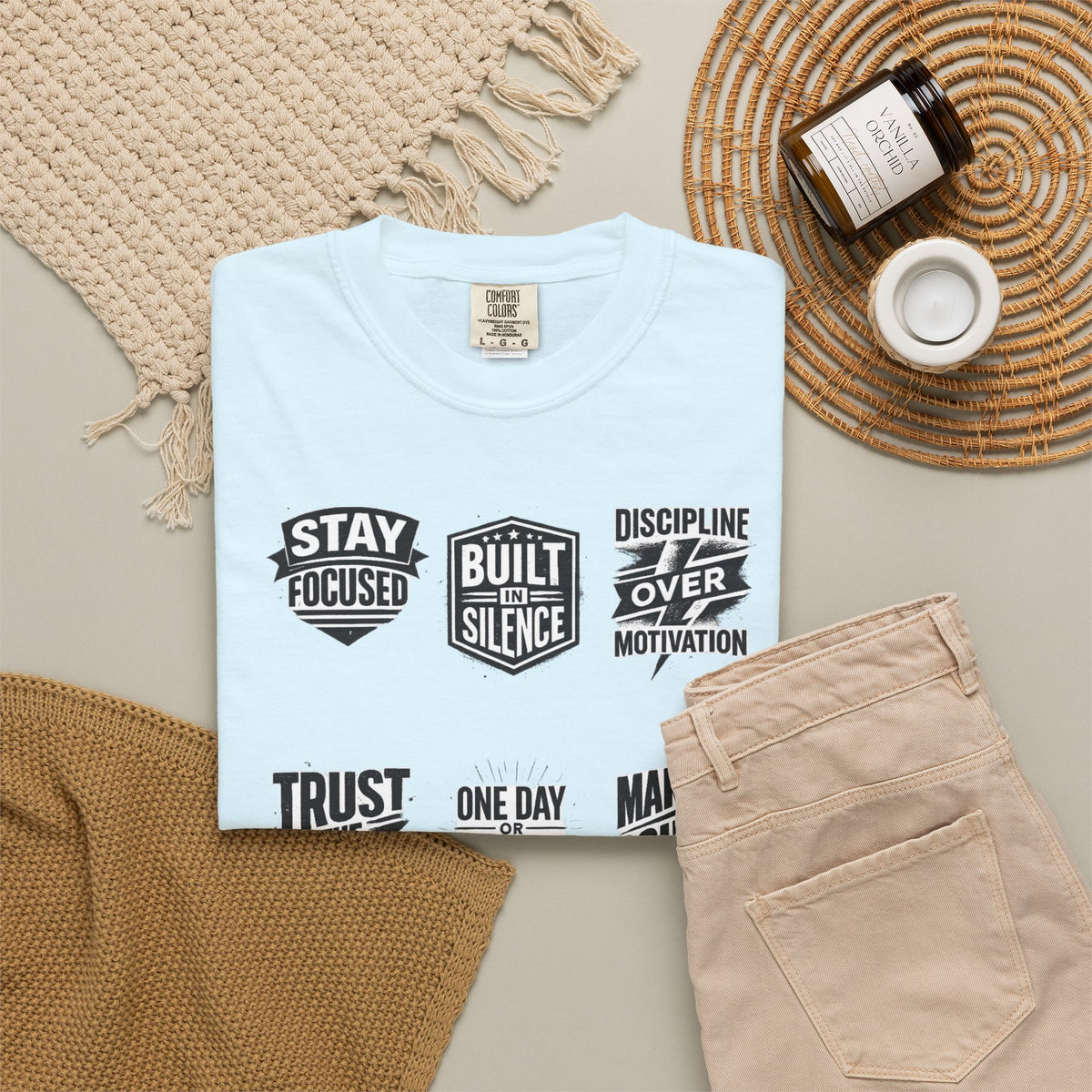 Stay Focused T-Shirt — Motivational Graphic Tee
