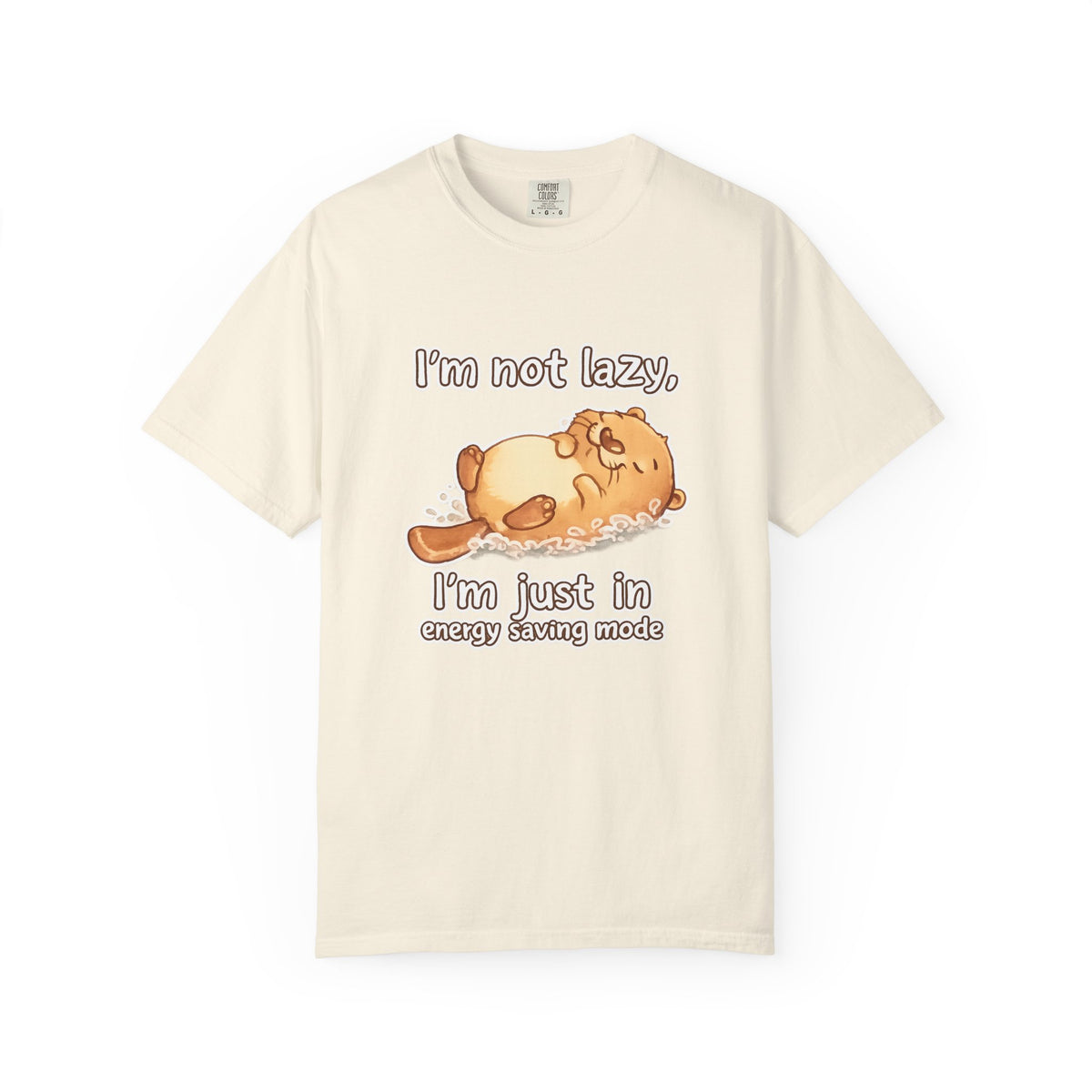 Funny 'I'm Not Lazy, I'm in Energy Saving Mode' T-Shirt