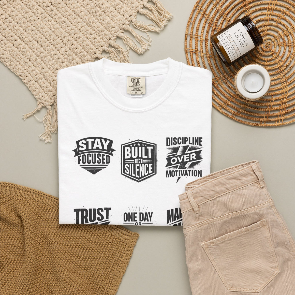 Stay Focused T-Shirt — Motivational Graphic Tee