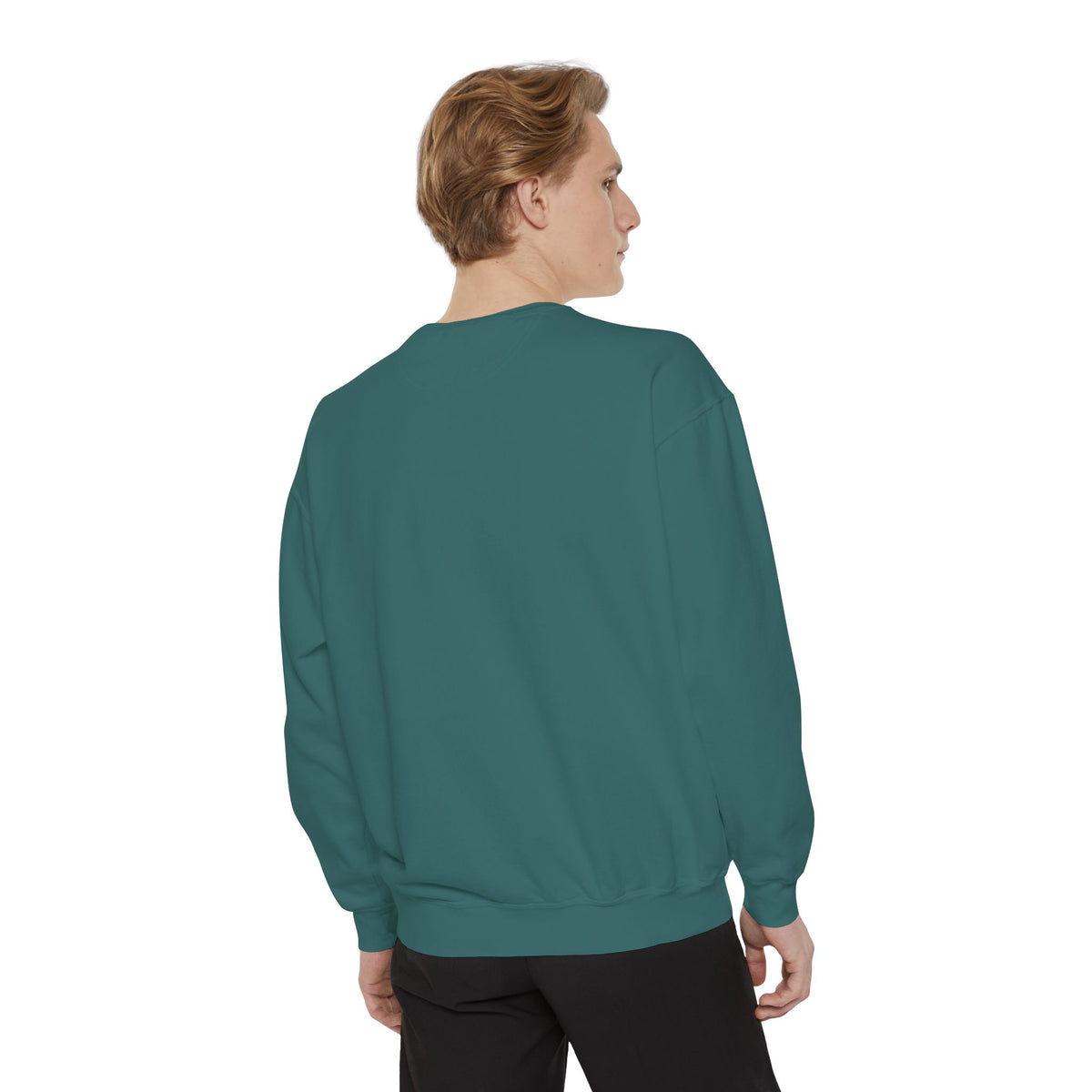 Let Me Distract You Sweatshirt — Colorful Retro Graphic Crewneck