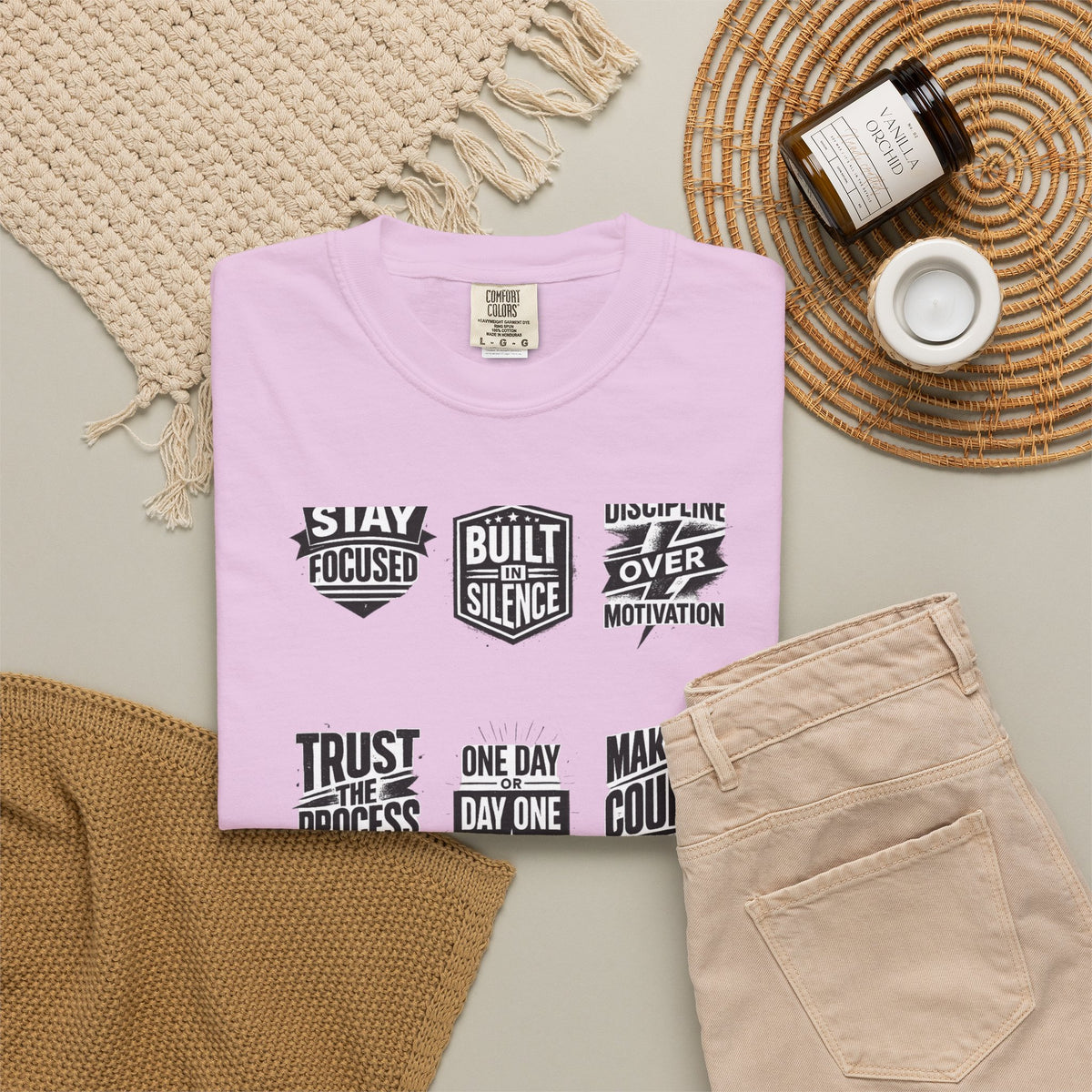 Trust The Process T-Shirt — Motivational Graphic Tee