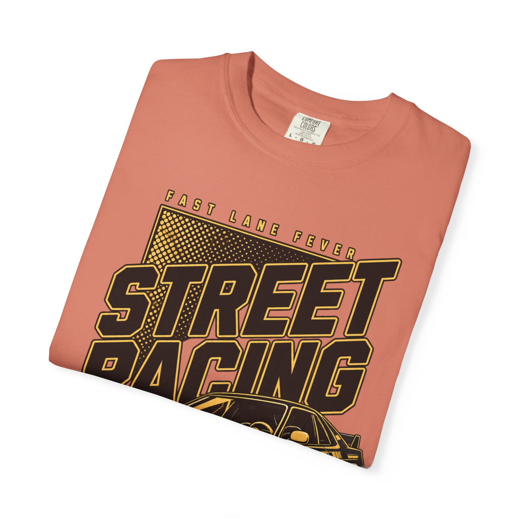 Street Racing Car T-Shirt — Retro Drift Racing Graphic Tee