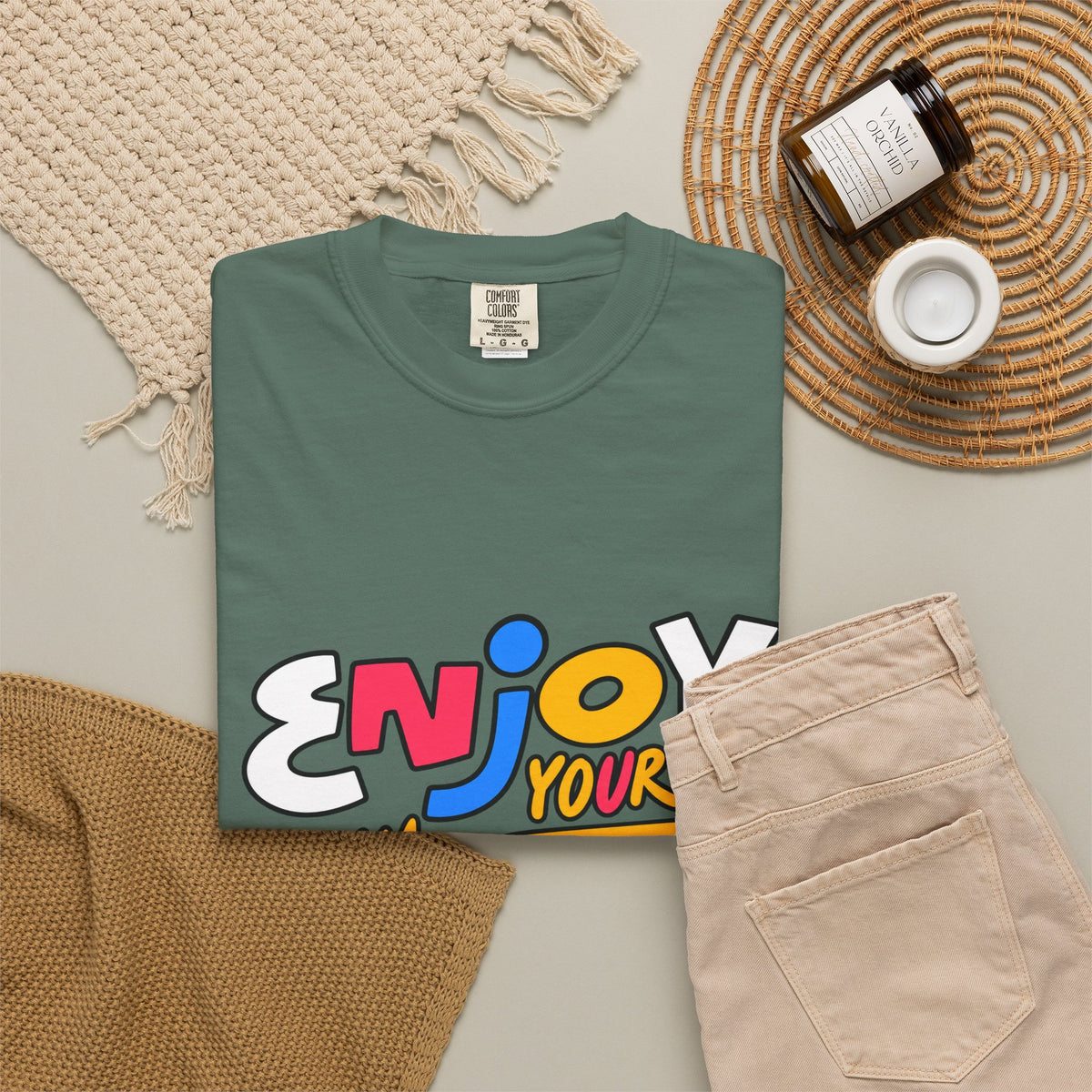 Enjoy Your Life Graphic T-Shirt