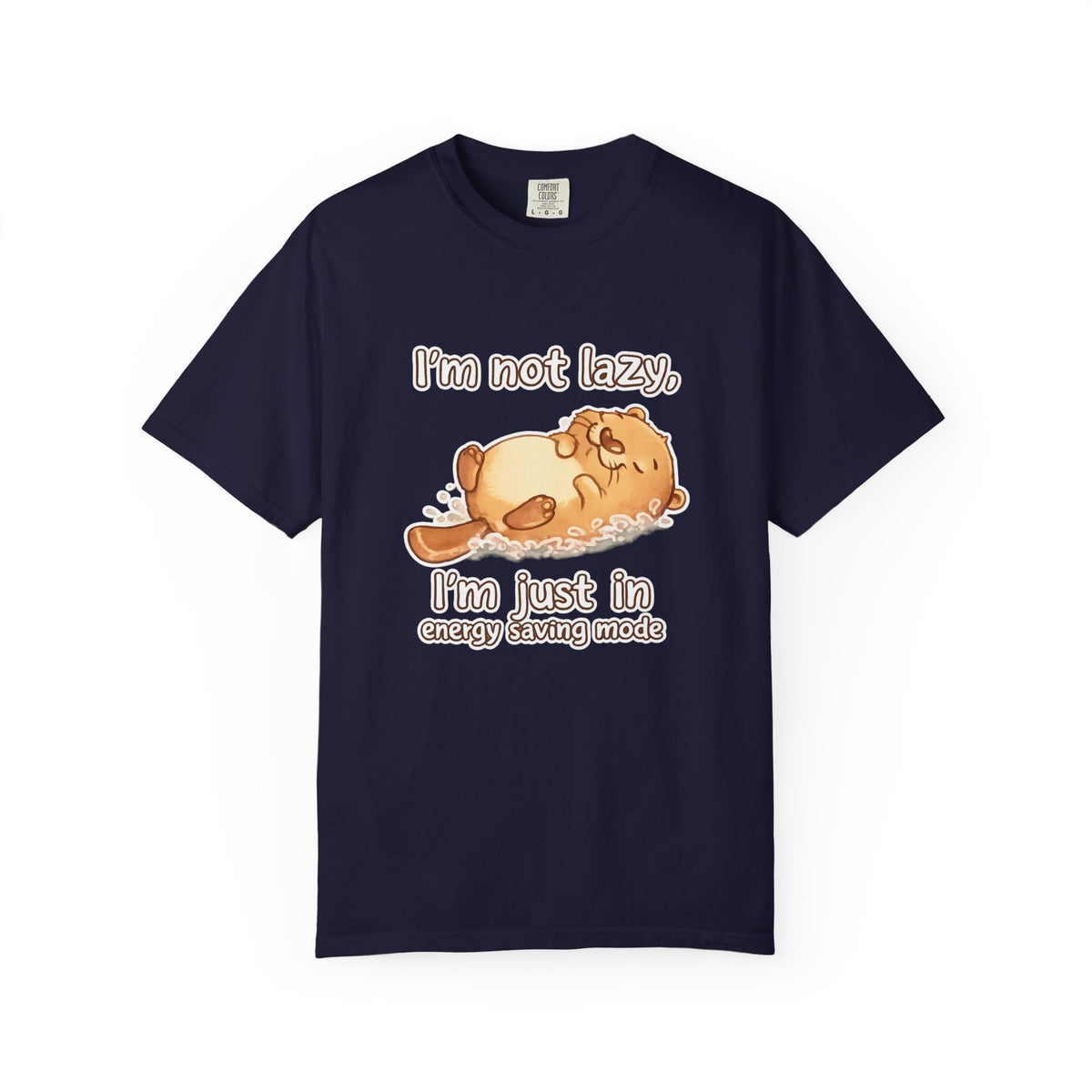 Funny 'I'm Not Lazy, I'm in Energy Saving Mode' T-Shirt