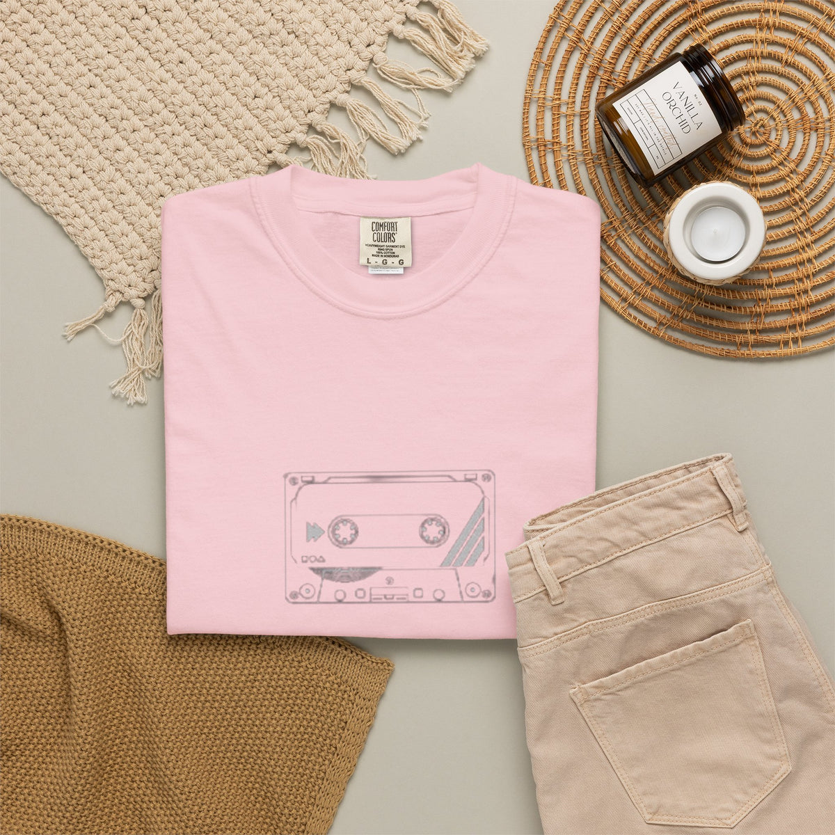 Retro Cassette Tape T-Shirt — Vintage Music Graphic Tee