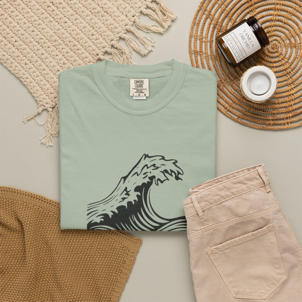 Rise Up Wave T-Shirt — Graphic Ocean Wave Tee