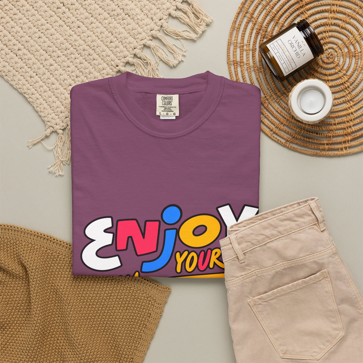 Enjoy Your Life Graphic T-Shirt