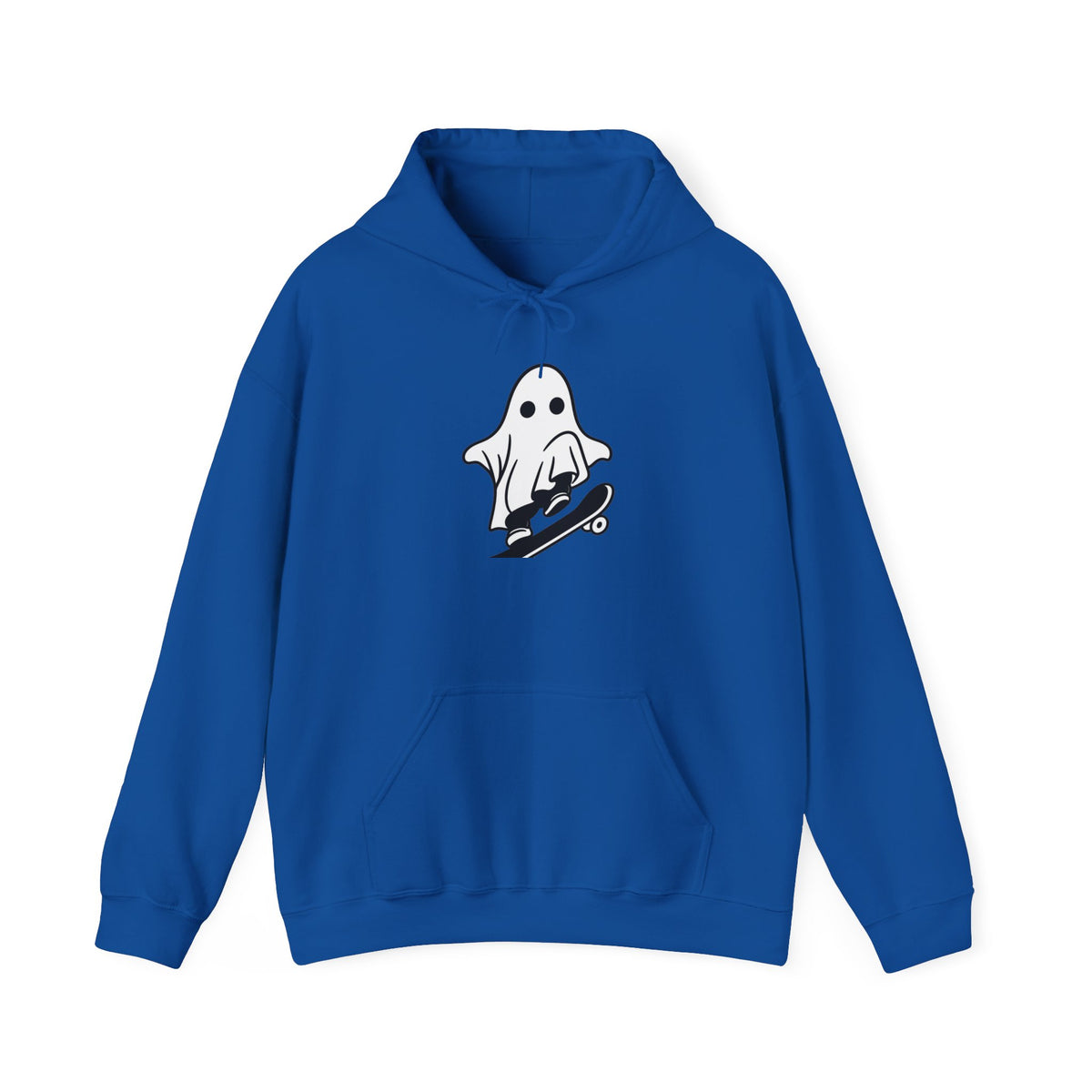 Ghost Skateboard Hoodie — Cute Skateboarding Ghost Graphic Sweatshirt