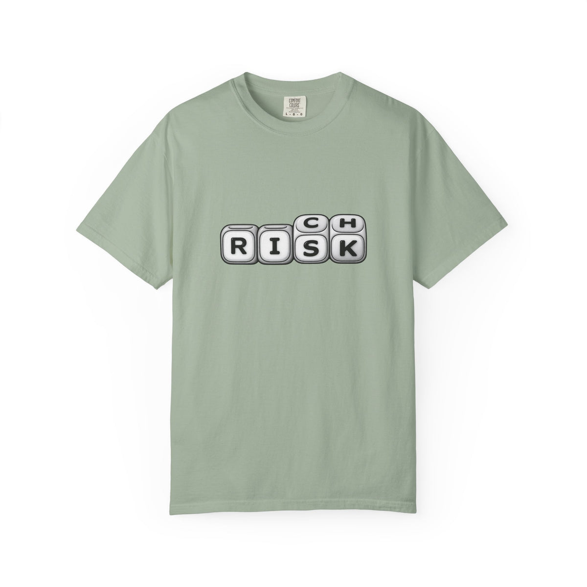 T-Shirt — 'RISK' Dice Block Graphic Tee