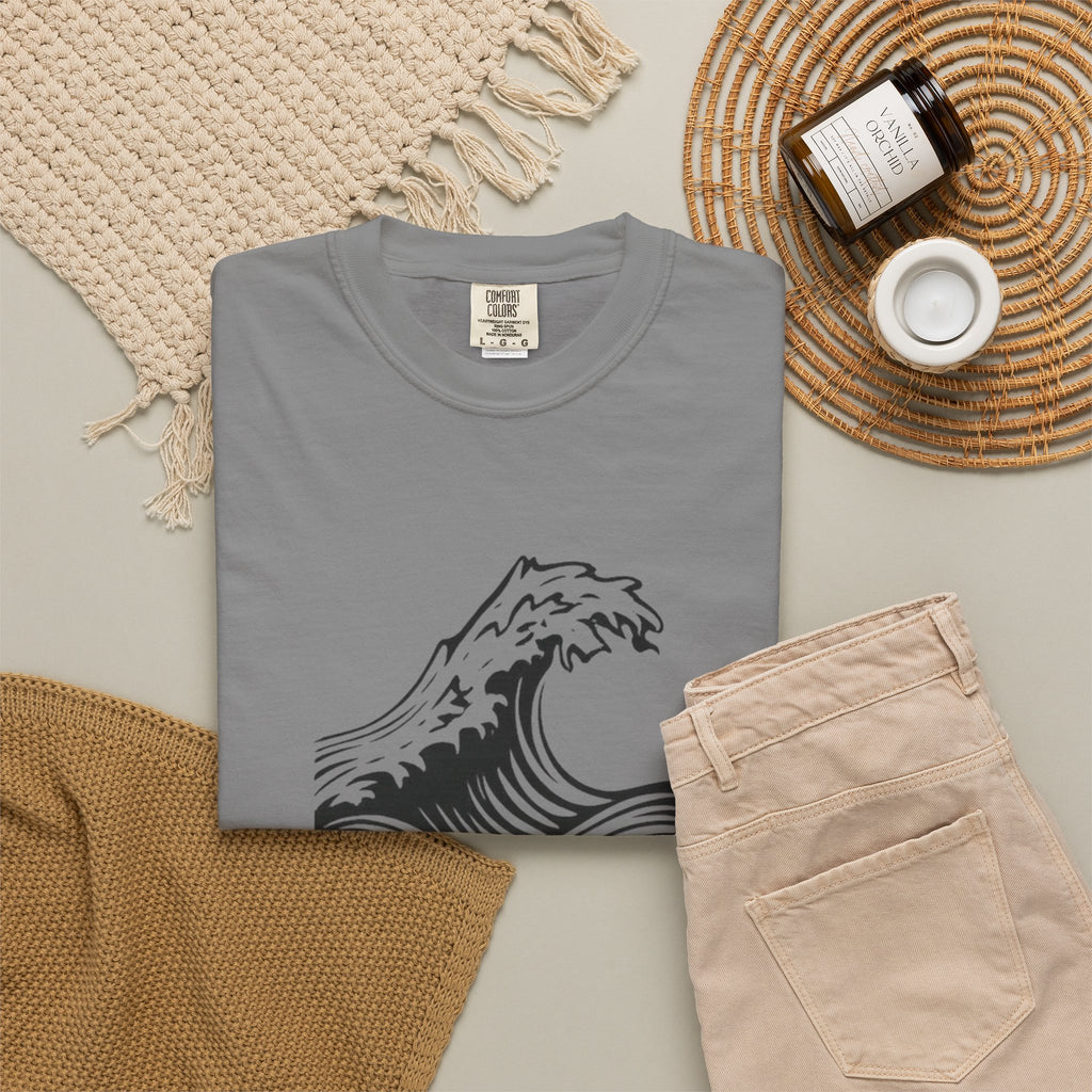 Rise Up Wave T-Shirt — Graphic Ocean Wave Tee