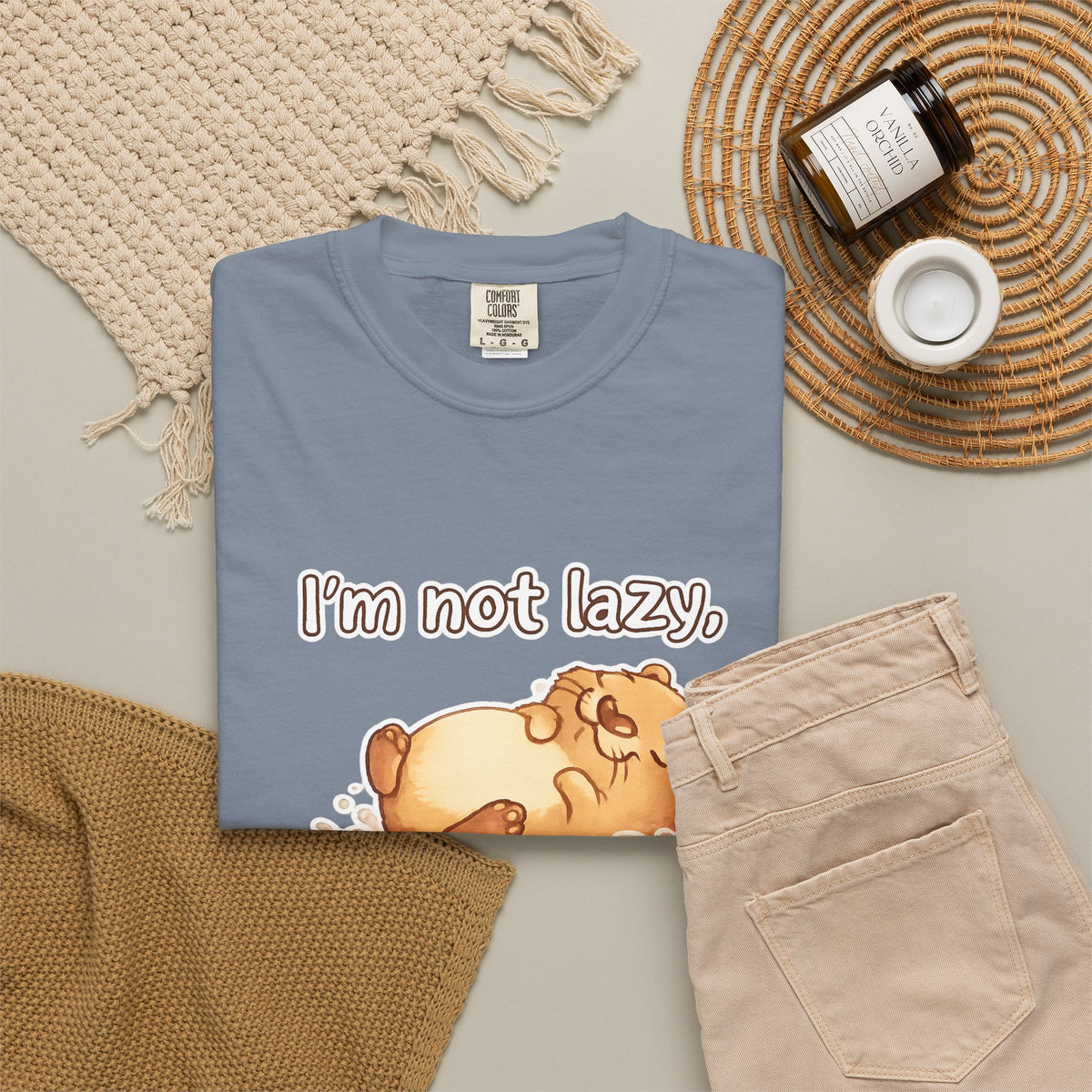 Funny 'I'm Not Lazy, I'm in Energy Saving Mode' T-Shirt
