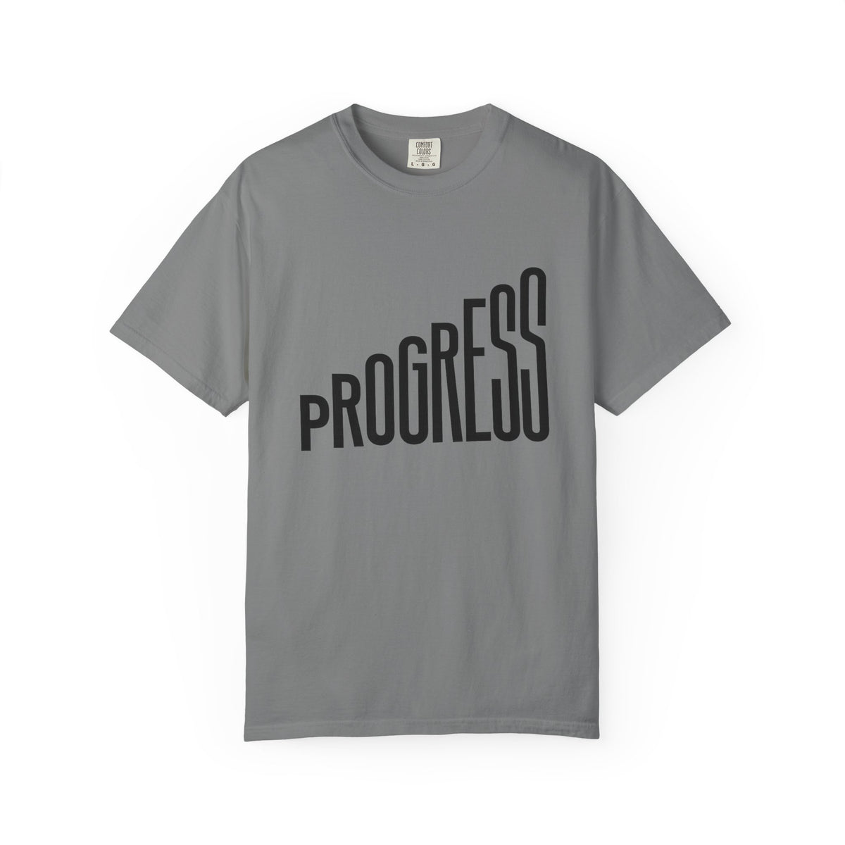 Progress Graphic T-Shirt — Modern Motivational Tee