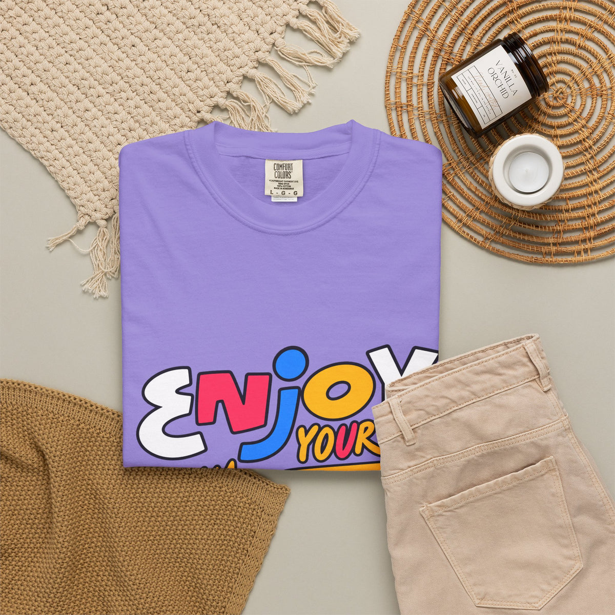 Enjoy Your Life Graphic T-Shirt