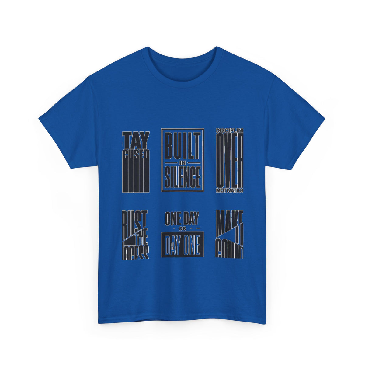 Stay Focused Tee — Motivational Graphic T‑Shirt