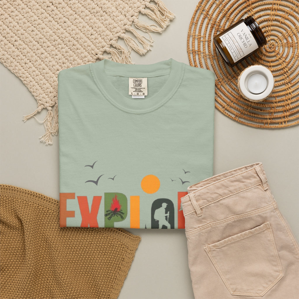 Explore Adventure T-Shirt — Outdoor Nature Graphic Tee