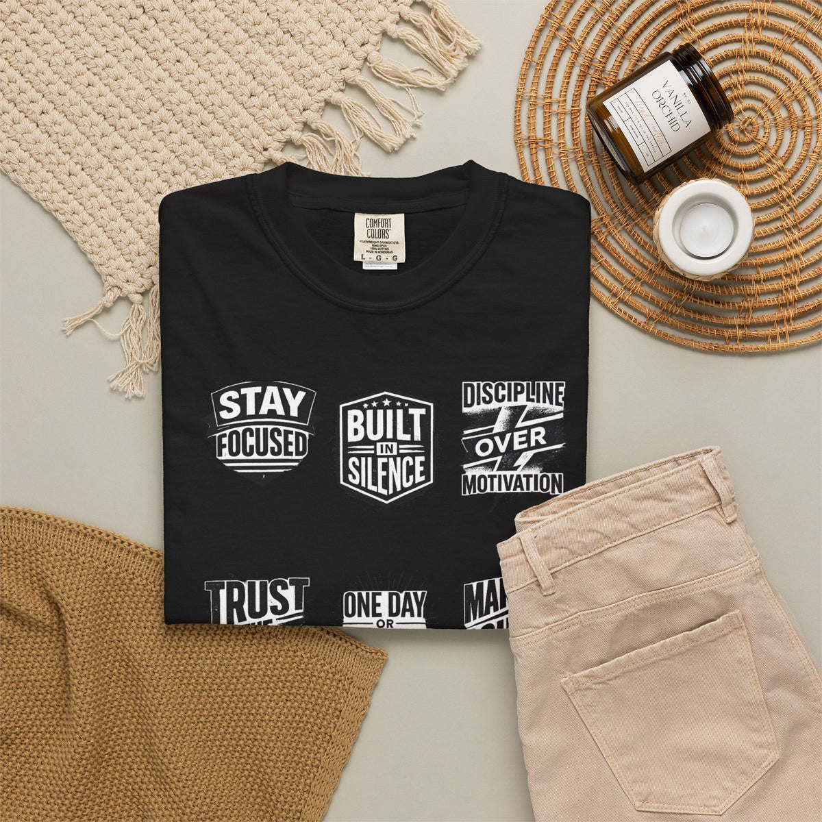 Stay Focused T-Shirt — Motivational Graphic Tee