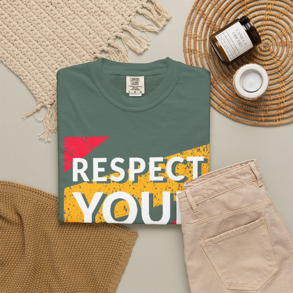 Respect Your Self T-Shirt — Empowerment Graphic Tee for Self-Care & Mental Health