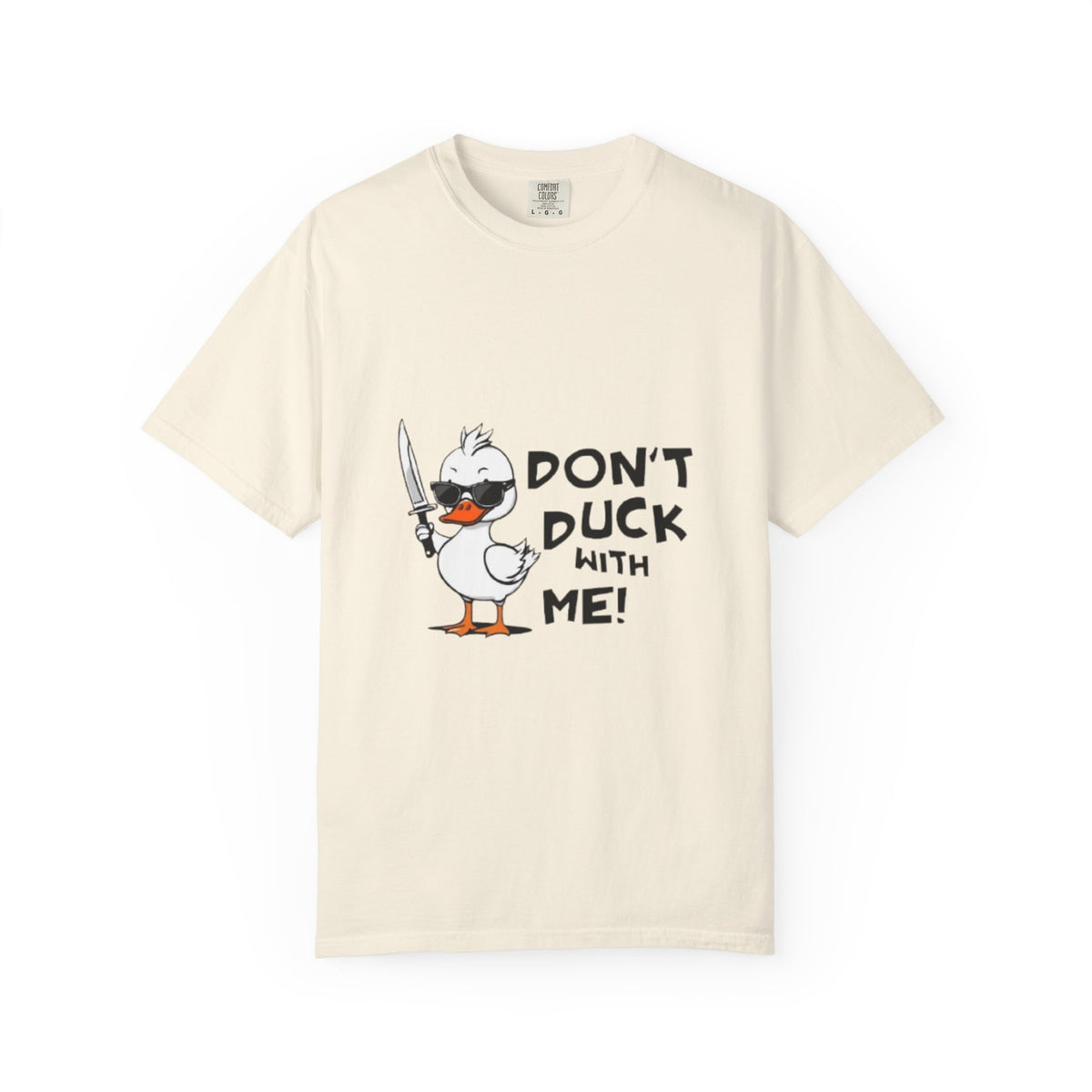 Don't Duck With Me T-Shirt — Funny Angry Duck Graphic Tee