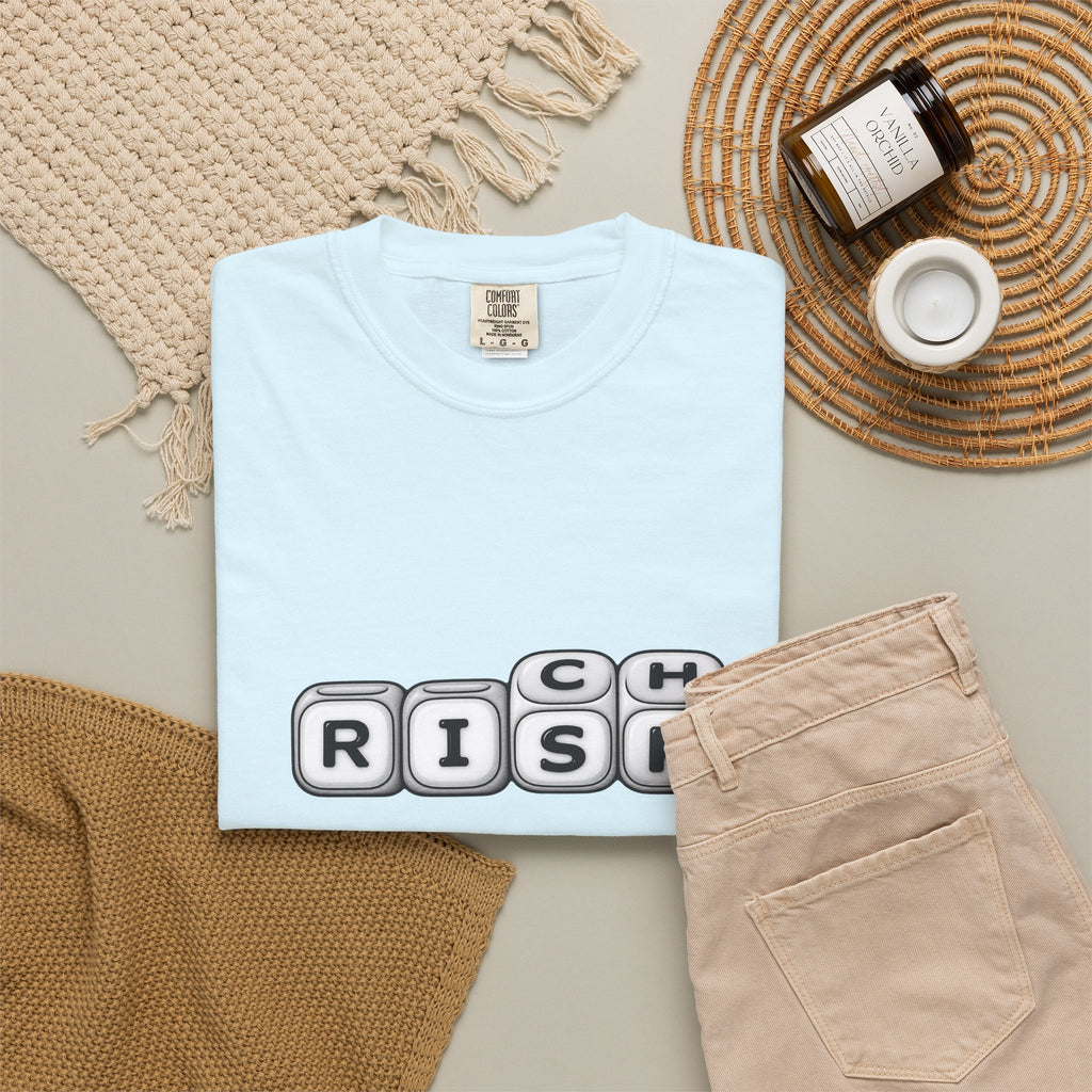 T-Shirt — 'RISK' Dice Block Graphic Tee