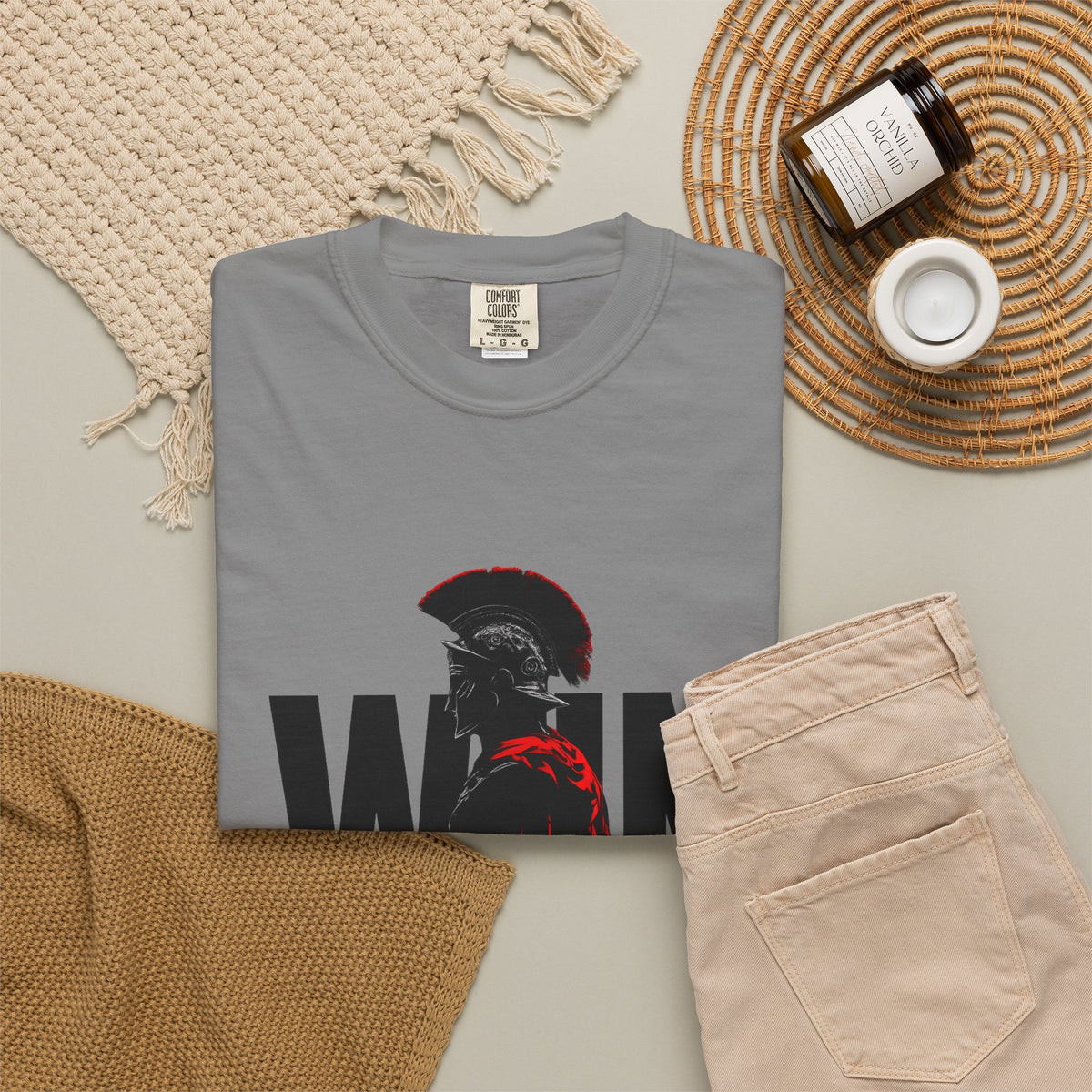 Spartan 'Win in Silence' Graphic T-Shirt