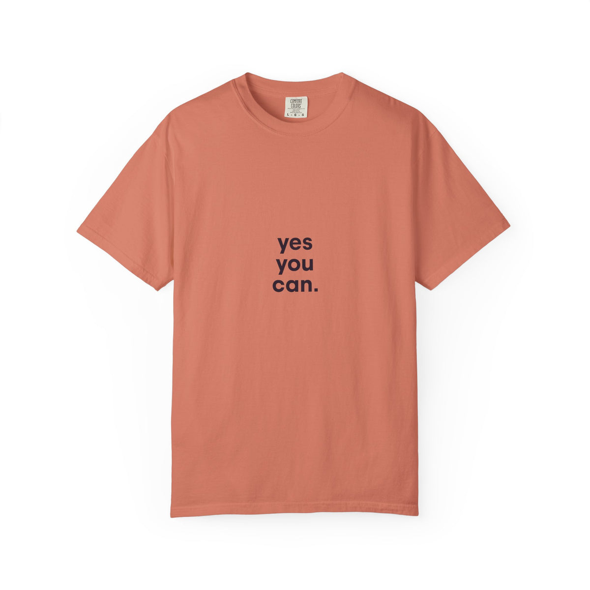 Yes You Can T-Shirt — Minimal Motivational Tee