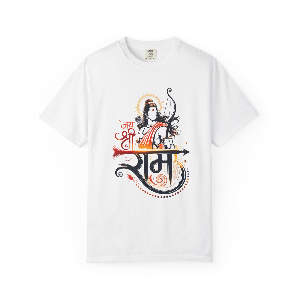 Shri Ram Bow T-Shirt — Jai Shri Ram Devotional Graphic Tee