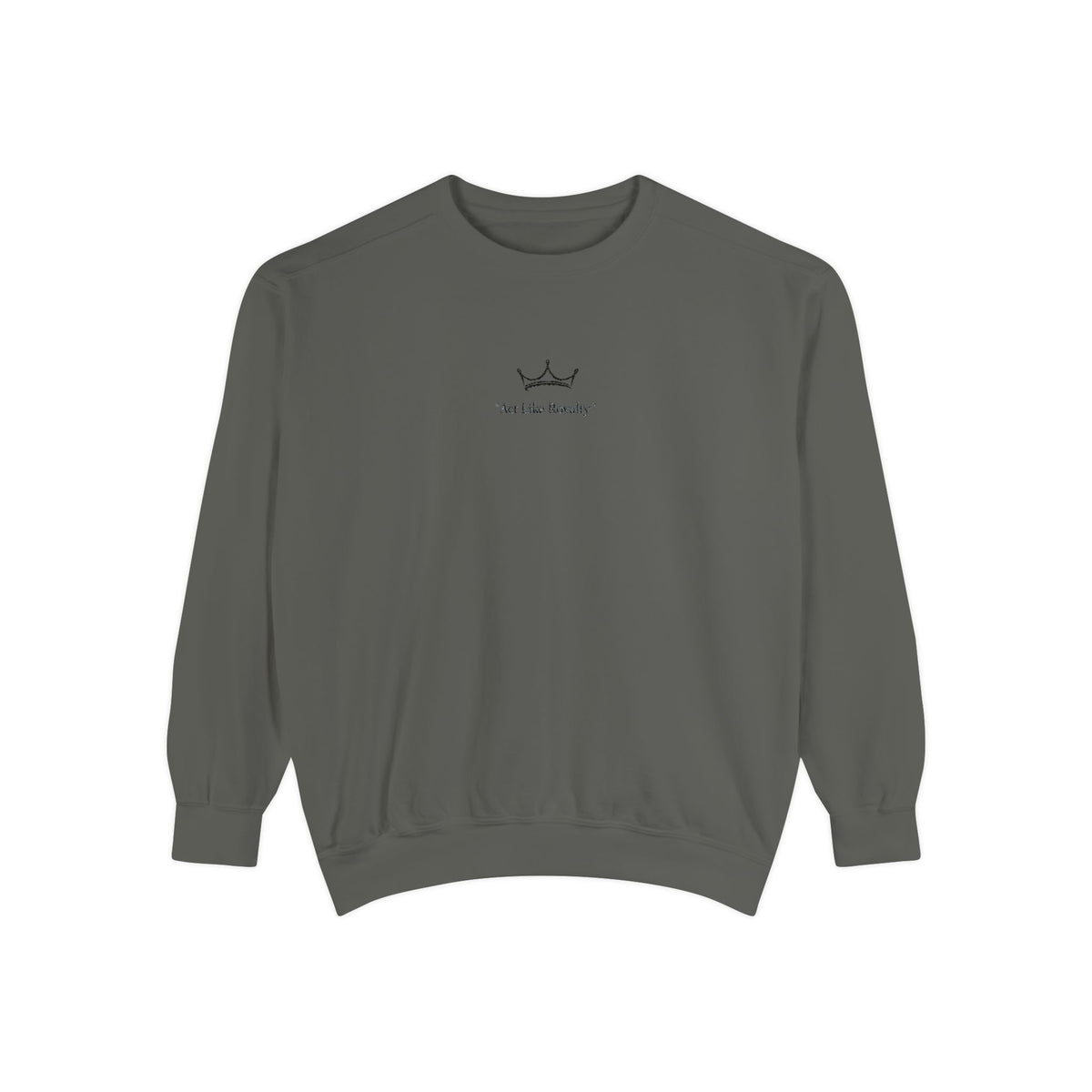 Minimal Sailboat Crewneck Sweatshirt — 'Sail the Sea' Graphic