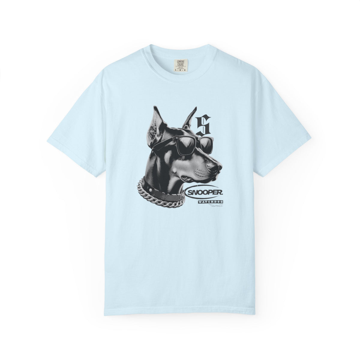 Doberman Sunglasses Graphic T-Shirt — "Snooper" Streetwear Tee