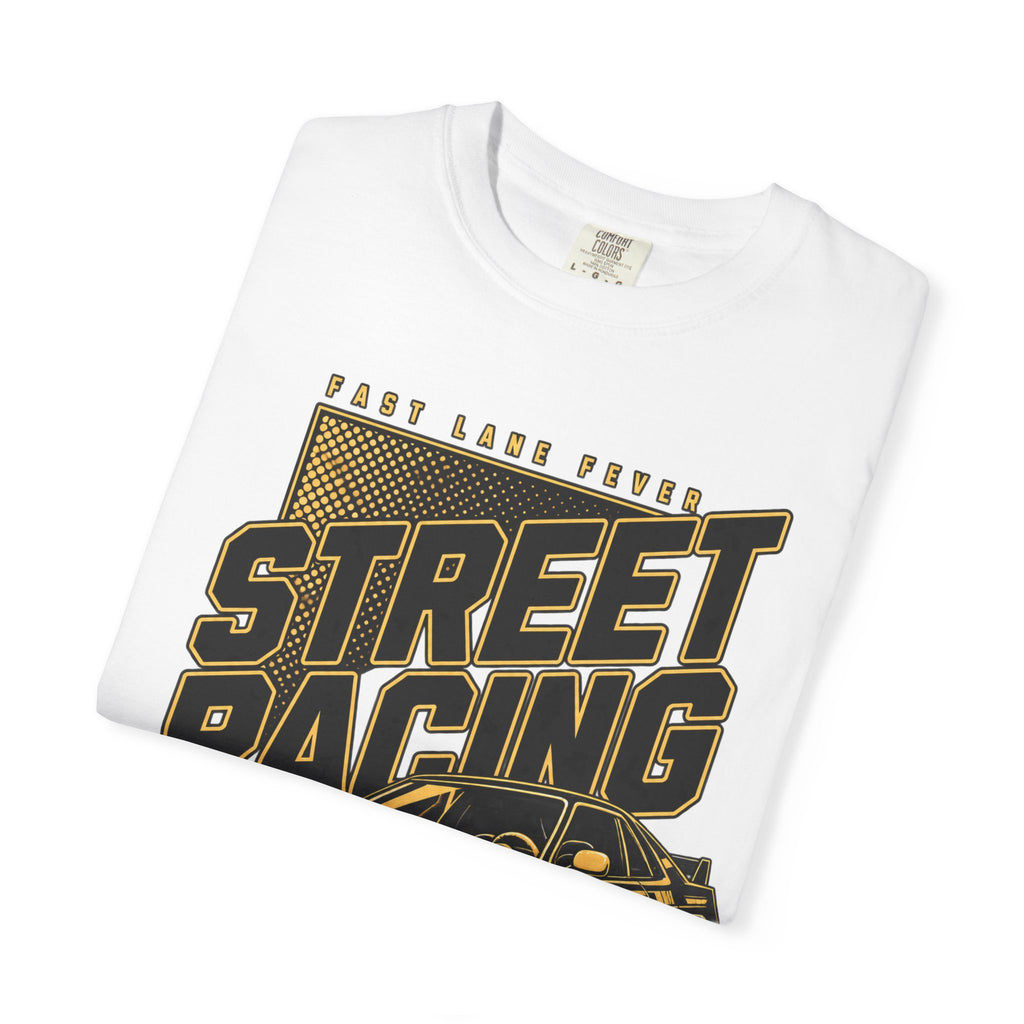 Street Racing Car T-Shirt — Retro Drift Racing Graphic Tee