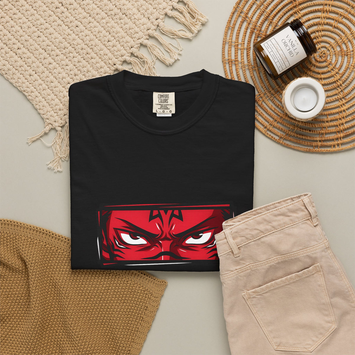 Dominate Red Eyes Graphic T-Shirt