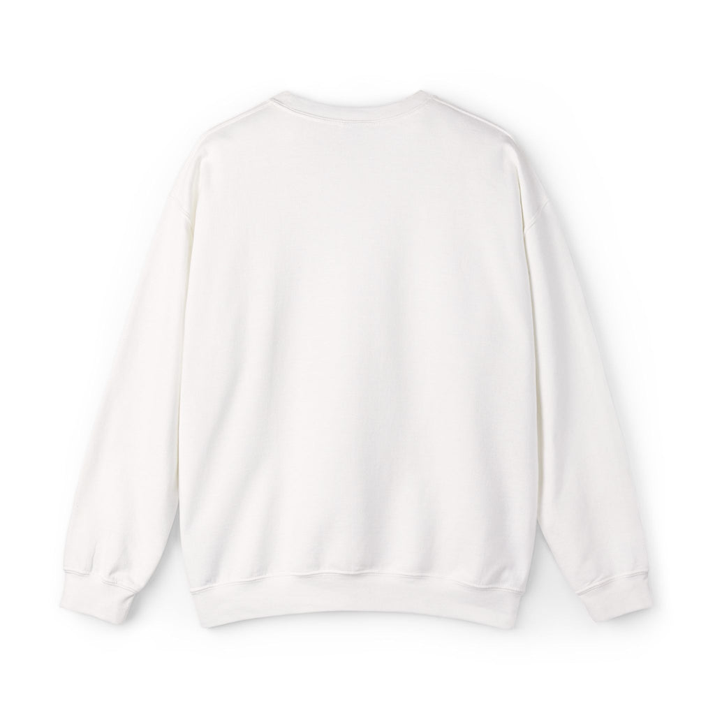 Live In The Moment Crewneck Sweatshirt — Minimal Clock Graphic Embroidered